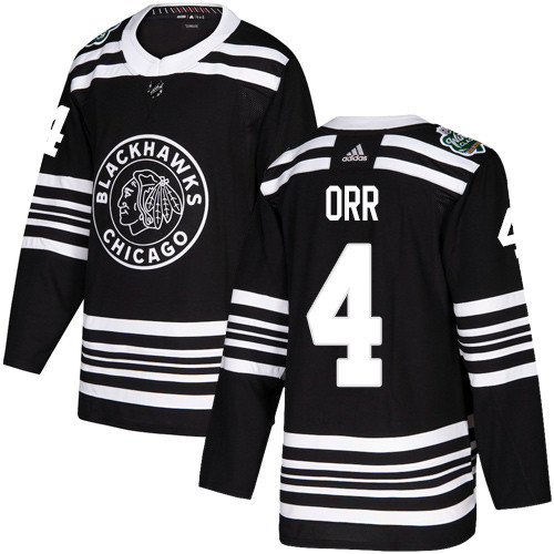 #4 Bobby Orr Black Authentic 2019 Winter Classic Stitched Jersey