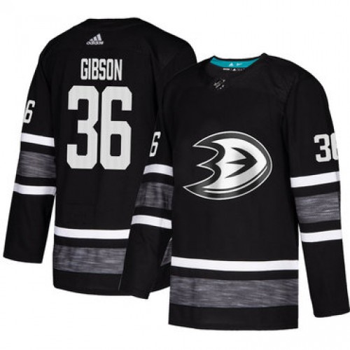 #36 John Gibson Black Authentic 2019 All-Star Stitched Hockey Jersey