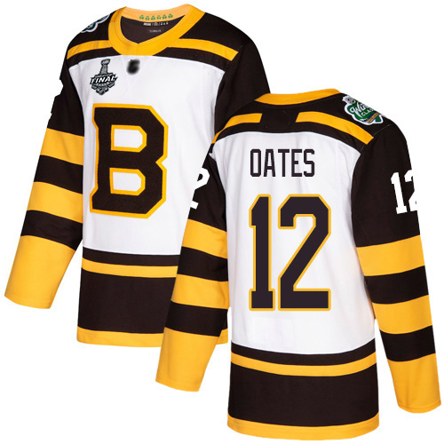 #12 Adam Oates White Authentic 2019 Winter Classic 2019 Stanley Cup Final Bound Stitched Hockey Jersey