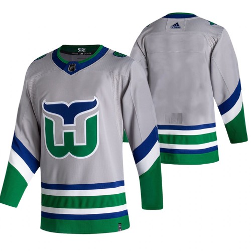 Blank Grey 2020-21 Reverse Retro Alternate Jersey