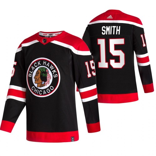 #15 Zack Smith Black 2020-21 Reverse Retro Alternate Jersey
