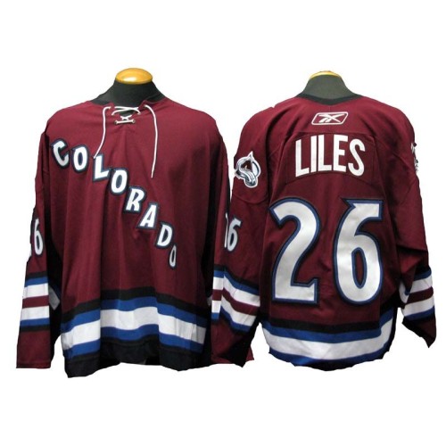 #26 John-Michael Liles Game-Used 2006-07 Alternate CCM Jersey
