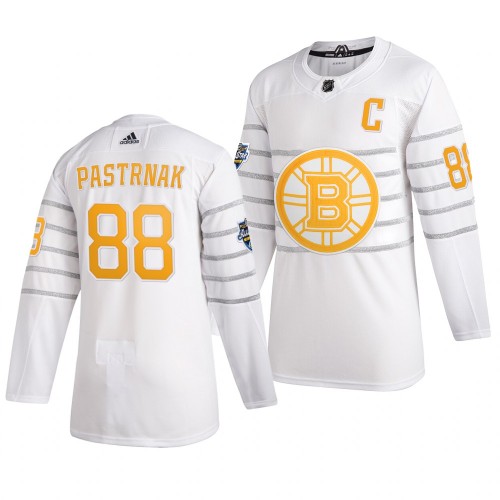 #88 David Pastrnak White 2020 All-Star Game Jersey