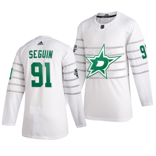 #91 Tyler Seguin White 2020 All-Star Game Jersey