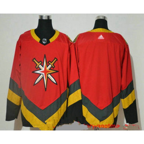 Blank Red 2020-21 Alternate Authentic Player Jersey