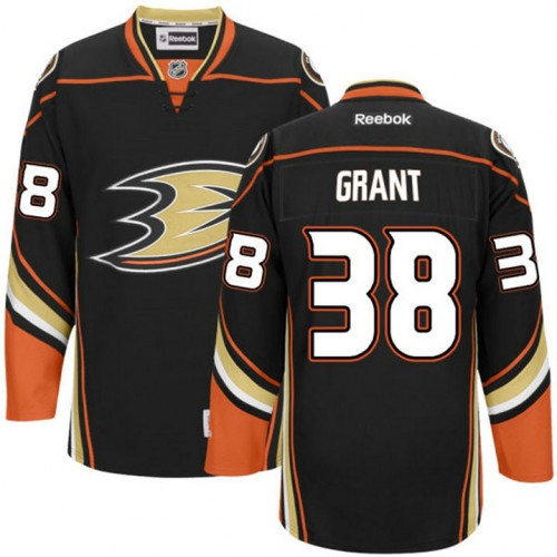 #38 Derek Grant Black 2017 Draft Premier Hockey Jersey