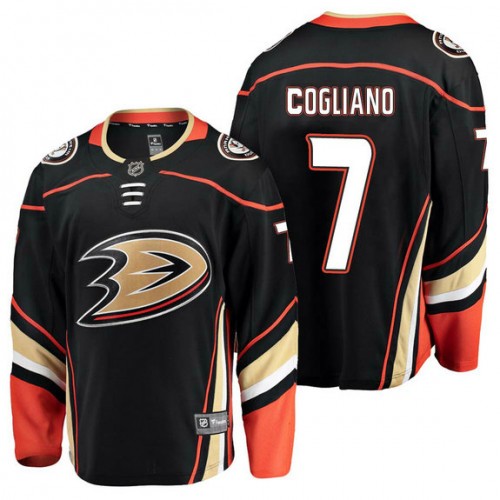 #7 Breakaway Player Andrew Cogliano Jersey Black