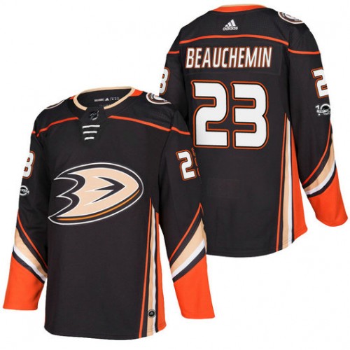 #23 Francois Beauchemin Black 2018 New Season Player Home Jersey