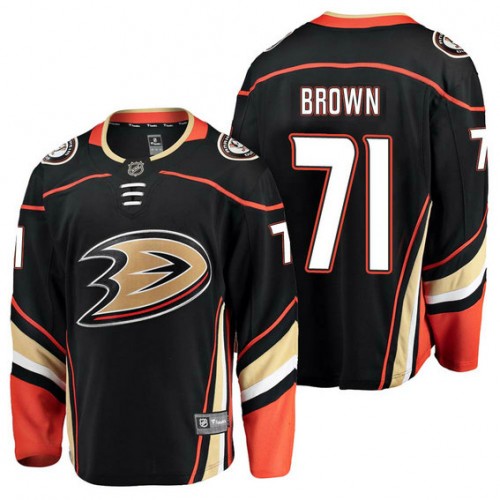 #71 Breakaway Player JT Brown Jersey Black