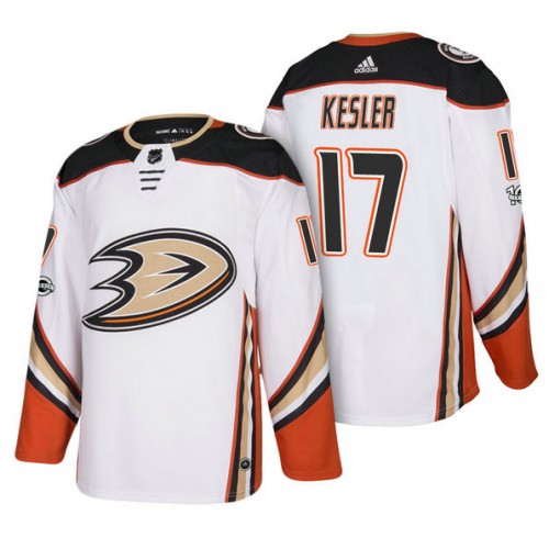 #17 Ryan Kesler White 2018 New Season Team Road Jersey