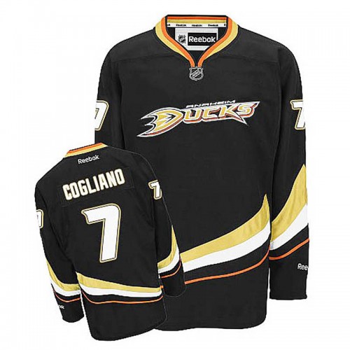 Andrew Cogliano #7 Black Home Jersey