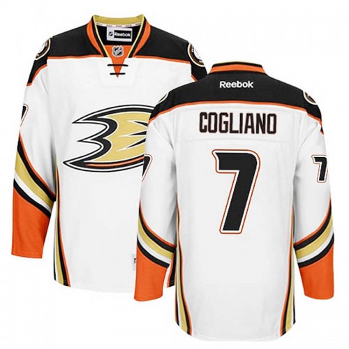 Andrew Cogliano #7 White Away Jersey