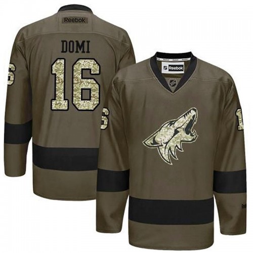 Max Domi #16 Green Camo Player Jersey