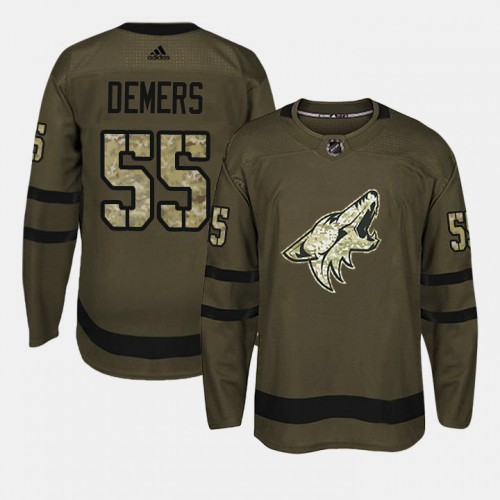 #55 Camo Salute To Service Jason Demers Jersey