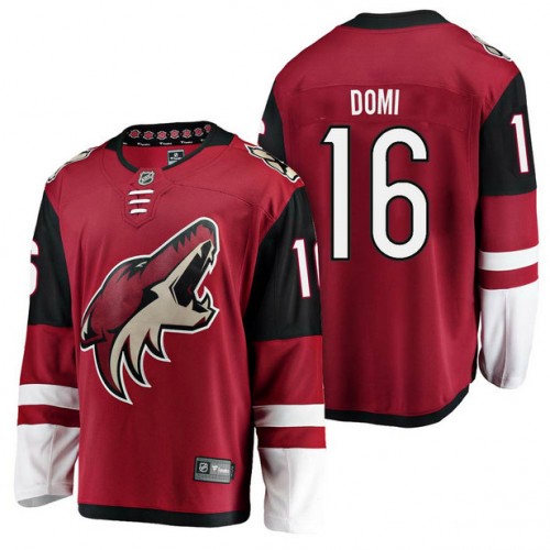 #16 Breakaway Player Max Domi Jersey Maroon