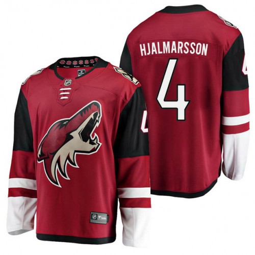 #4 Breakaway Player Niklas Hjalmarsson Jersey Maroon