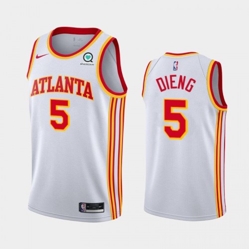 Atlanta Hawks Gorgui Dieng 2021 Classic Edition White Jersey