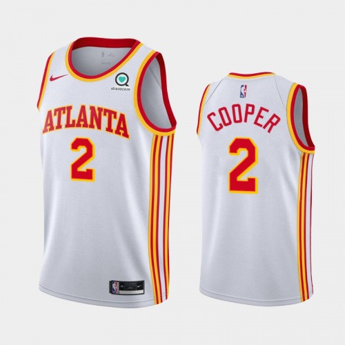 Atlanta Hawks Sharife Cooper 2021 Classic Edition White Jersey