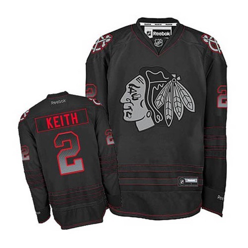 Duncan Keith #2 Black Jersey