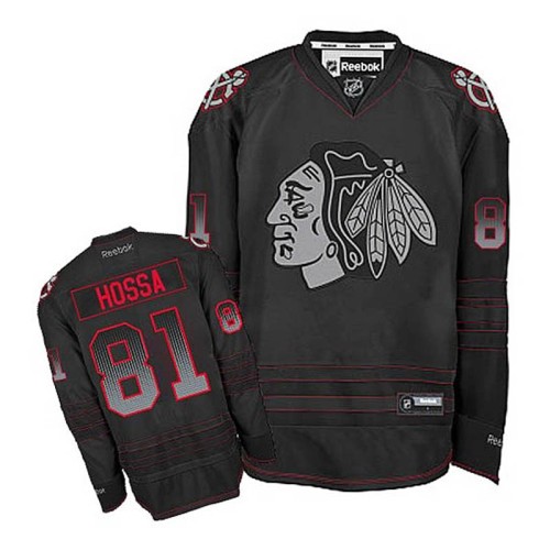 Marian Hossa #81 Black Jersey