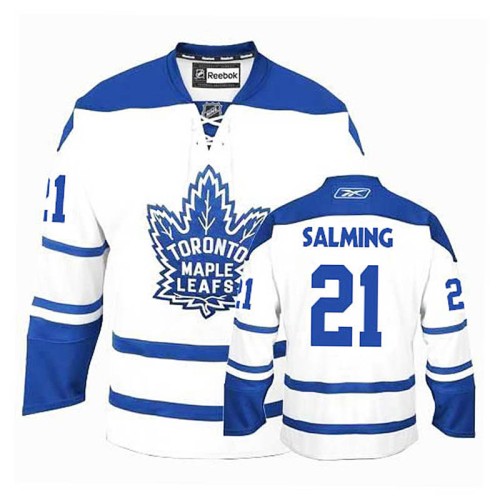 Borje Salming #21 White Alternate Jersey