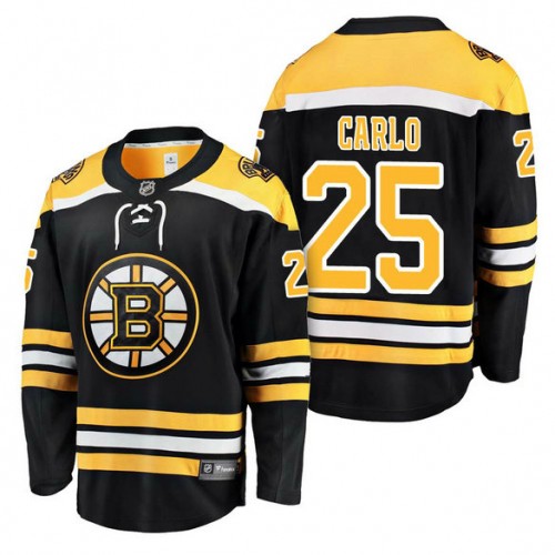 #25 Breakaway Player Brandon Carlo Jersey Black