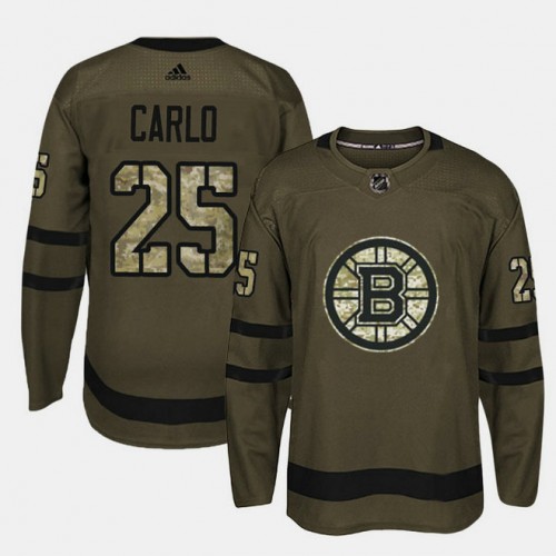 #25 Camo Salute To Service Brandon Carlo Jersey