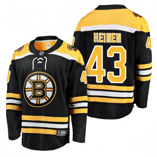 #43 Breakaway Player Danton Heinen Jersey Black
