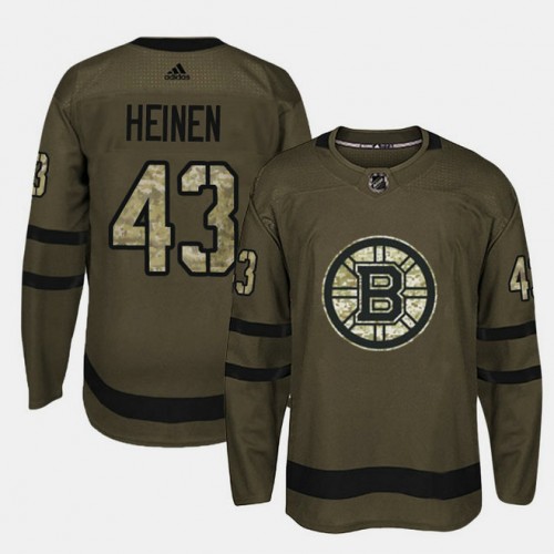 #43 Camo Salute To Service Danton Heinen Jersey