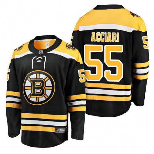 #55 Breakaway Player Noel Acciari Jersey Black