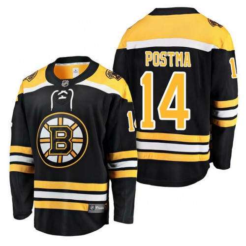 #14 Breakaway Player Paul Postma Jersey Black