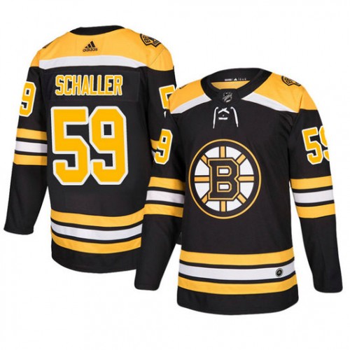 #59 Black Authentic Home Tim Schaller Jersey