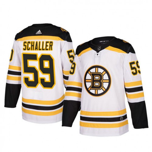 #59 White Authentic Away Tim Schaller Jersey
