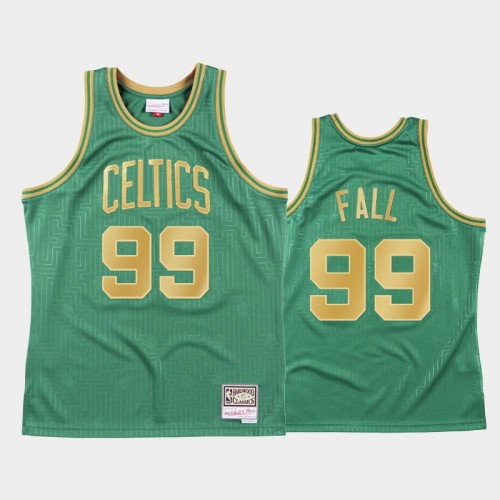 Men's Boston Celtics #99 Tacko Fall Green 2020 Chinese New Year Hardwood Classics Jersey