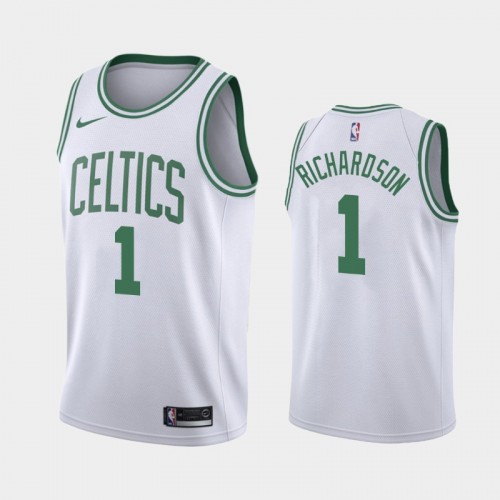 Boston Celtics Josh Richardson Men #1 Association Edition White Jersey