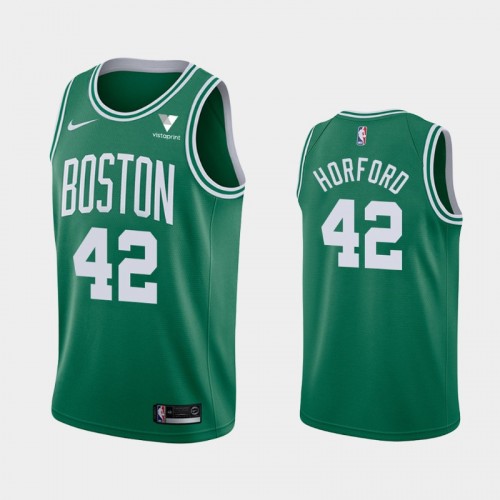 Boston Celtics Al Horford Men #42 Icon Edition 2021 Trade Green Jersey