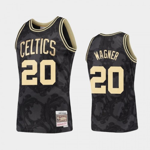 Boston Celtics #20 Moritz Wagner Gold Toile Jersey