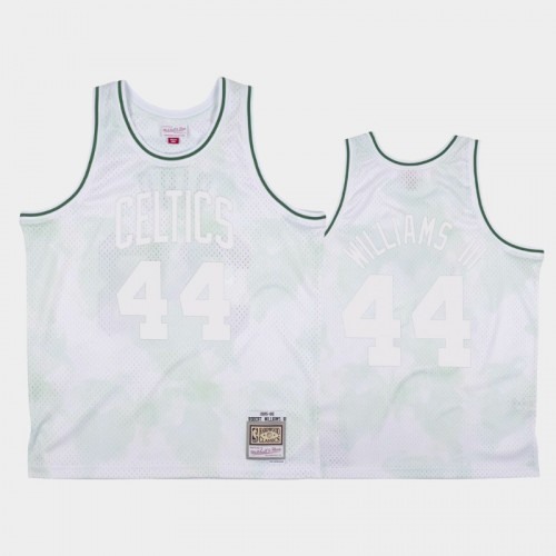 Boston Celtics #44 Robert Williams III White 1985-86 Cloudy Skies Jersey - Hardwood Classics
