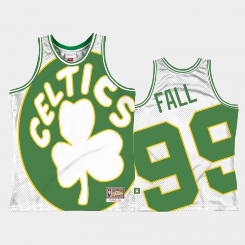 Boston Celtics #99 Tacko Fall White Big Face 2.0 Jersey