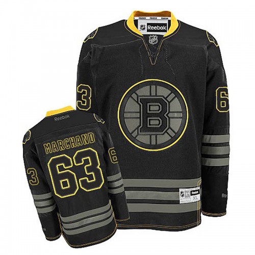 Brad Marchand #63 Black Premier Jersey