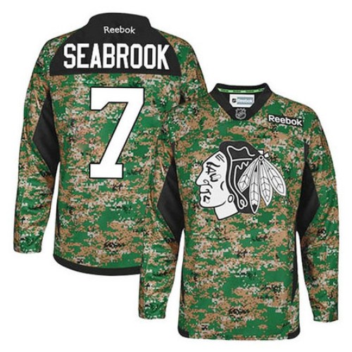 Brent Seabrook #7 Camo Veteran's Day Jersey
