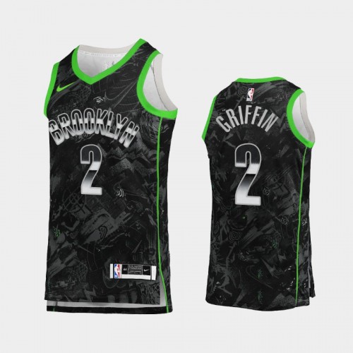 Men's Brooklyn Nets Blake Griffin Select Series Black Jersey