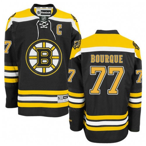 Ray Bourque #77 Black Home Premier Jersey