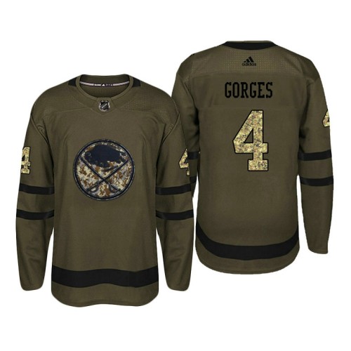 #4 Josh Gorges Camo Salute To Service Jersey