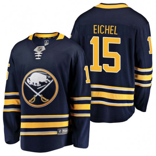 #15 Breakaway Player Jack Eichel Jersey Navy