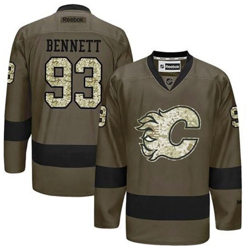Sam Bennett #93 Green Camo Player Jersey