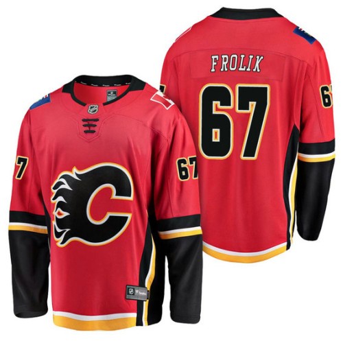 #67 Breakaway Player Michael Frolik Jersey Red