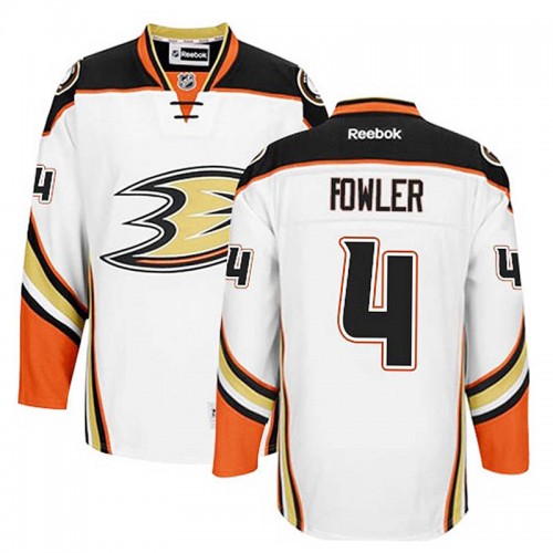 Cam Fowler #4 White Away Jersey