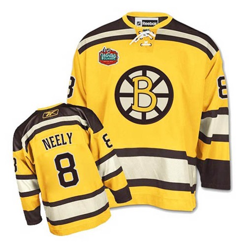 Cam Neely #8 Gold Winter Classic Jersey