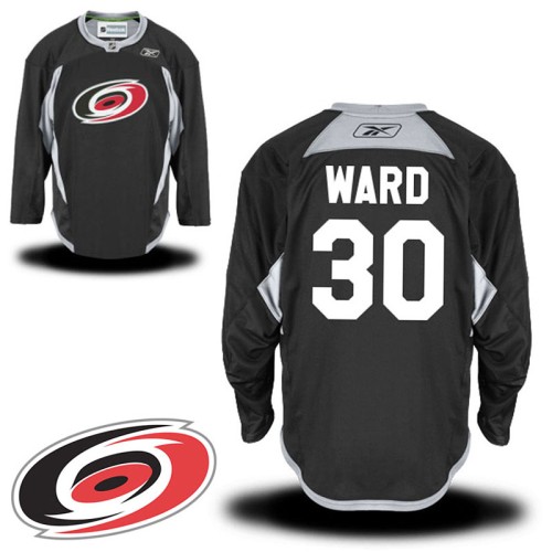 Cam Ward #30 Black Alternate Practice Jersey